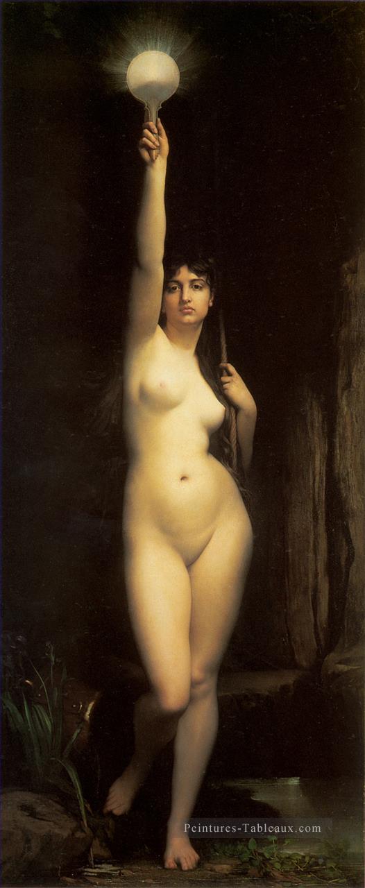 Véritable corps féminin Nu Jules Joseph Lefebvre Peintures à l'huile